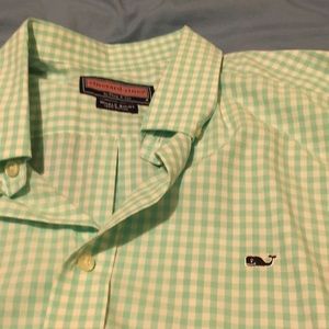 Vineyard Vines, Whale Shirt, light blue, XL